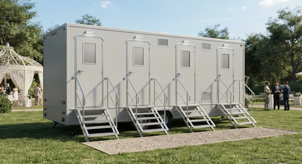4 Stall Restroom Trailer in Fullerton, CA