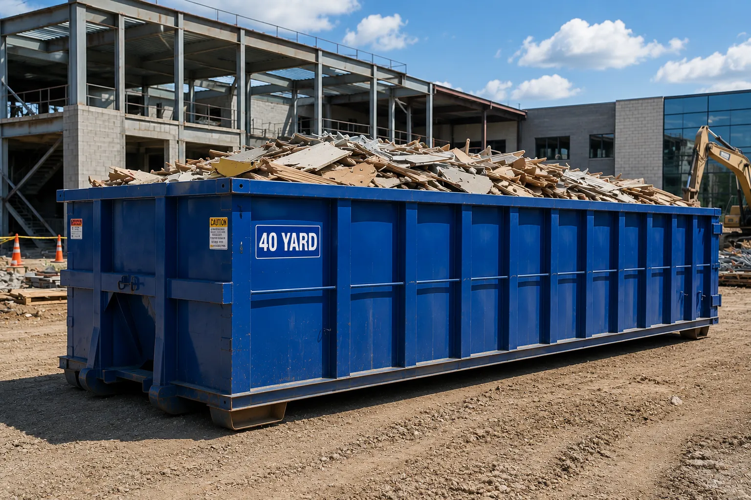 40 Yard Dumpster Rental in Fullerton, CA