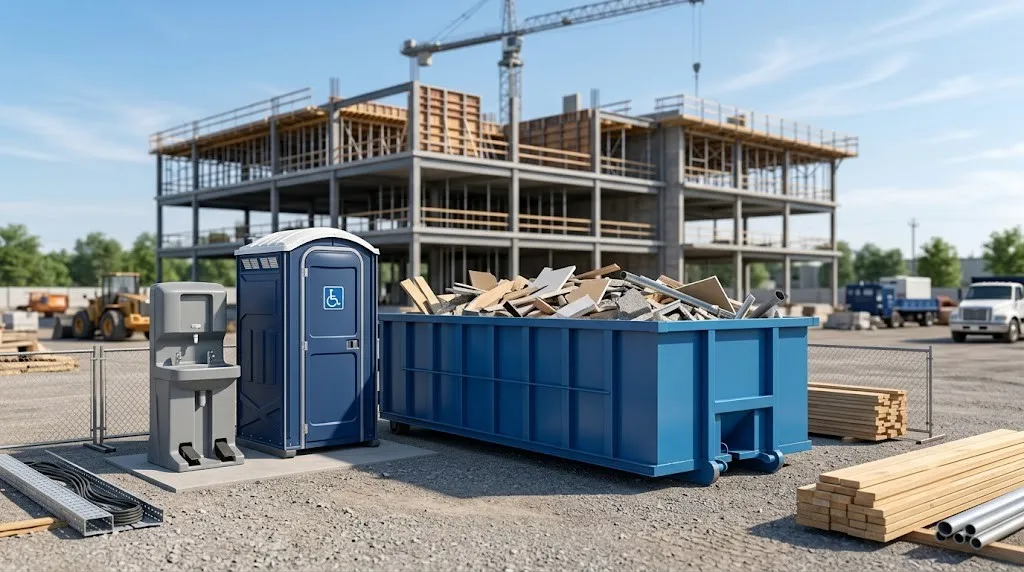 Construction Dumpster Rental in Fullerton, CA