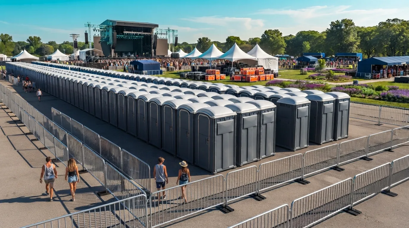 Festival Restroom Rental in Fullerton, CA