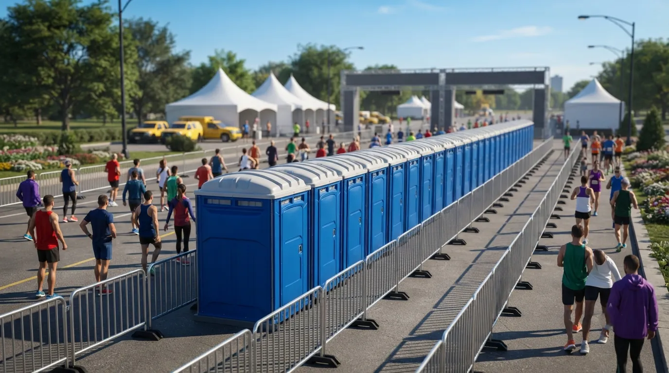 Marathon and Race Restrooms in Fullerton, CA