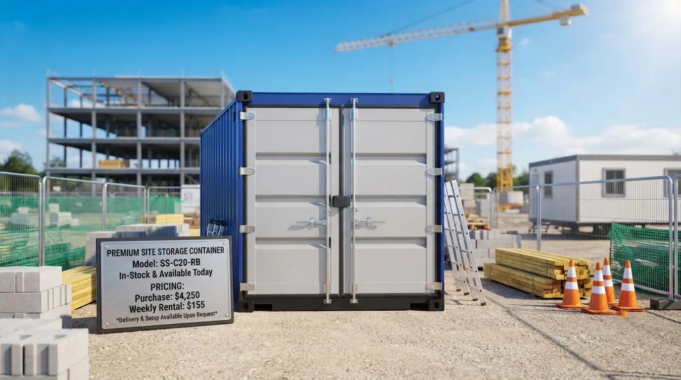 Storage Container Rental Cost in Fullerton, CA